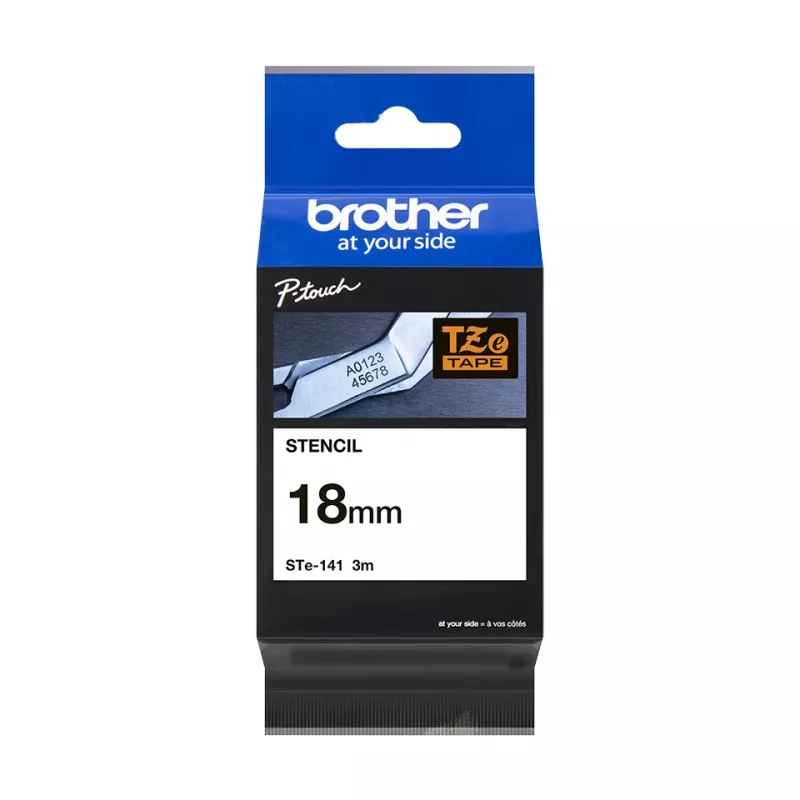 Etiķešu lente Brother ST-141