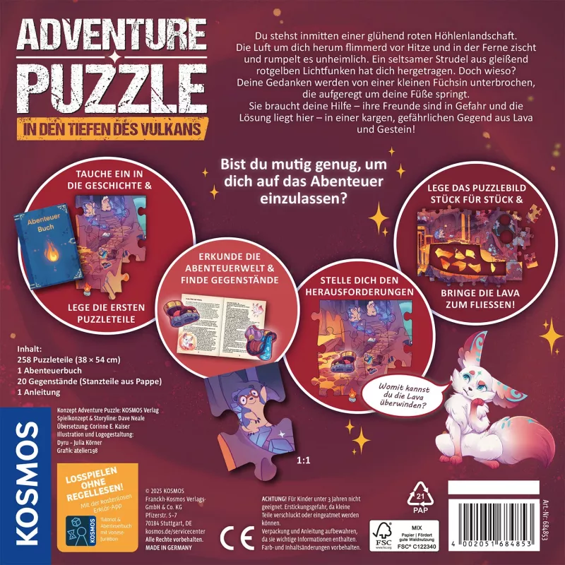 Kosmos 47856282 galda/kāršu spēle Puzzle