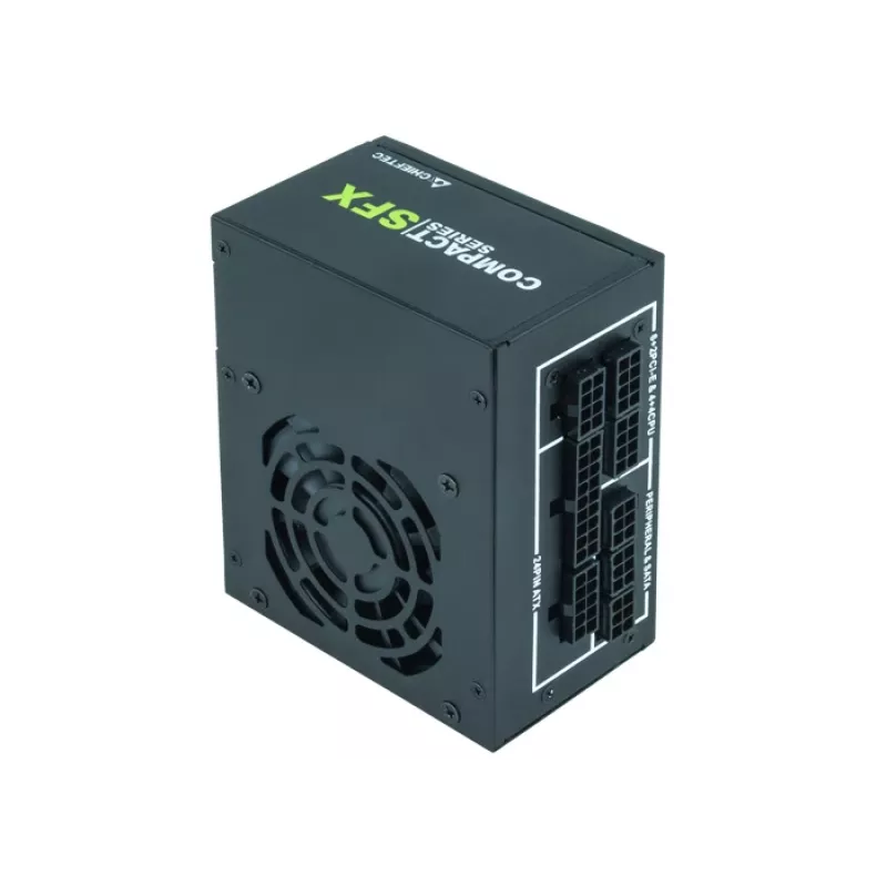 Chieftec CSN-650C barošanas bloks 650 W 20+4 kontaktu ATX SFX melns