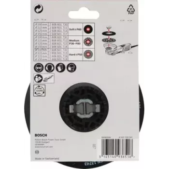 Bosch 2 608 601 712 leņķa slīpmašīnas piederums Atbalsta plāksne