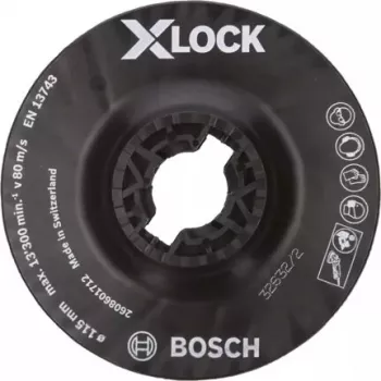 Bosch 2 608 601 712 leņķa slīpmašīnas piederums Atbalsta plāksne