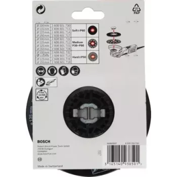 Bosch 2 608 601 711 leņķa slīpmašīnas piederums Balsta paliktnis