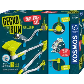 Kosmos Gecko Run Challenge XXL, Eksperimentu komplekts, Mehānika, 8 gadi, Daudzkrāsaina