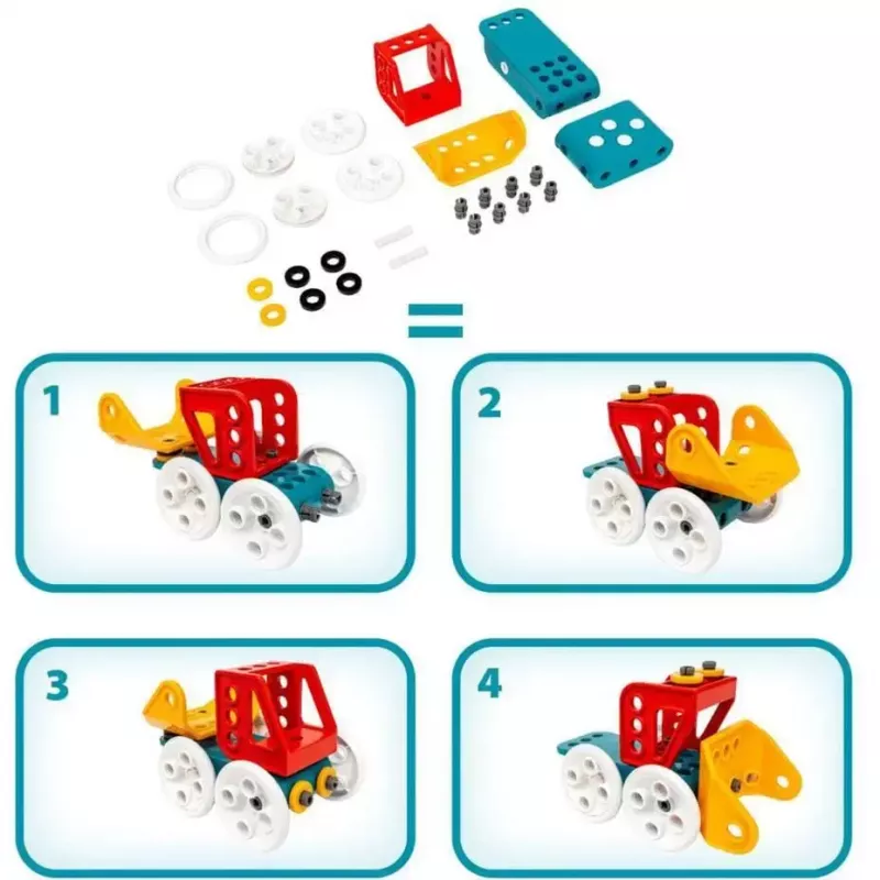 Ravensburger BRIO Builder automašīna ar tālvadību — konstruēšanas rotaļlietu komplekts, tālvadāms transportlīdzeklis