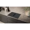 Siemens iQ500 ED711HQ26E plīts virsma Melna Iebūvējama 70 cm Indukcijas plīts virsma ar tvaika nosūcēju 4 zonas