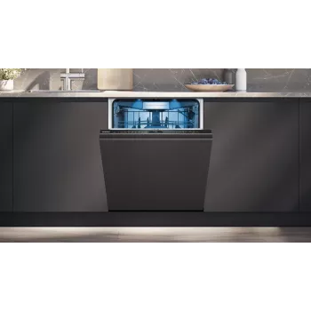 Pilnībā iebūvēta trauku mazgājamā mašīna Siemens iQ700 SN87TX02CE — 14 vietu komplekti, A enerģijas klase, 42 dB, 60 cm