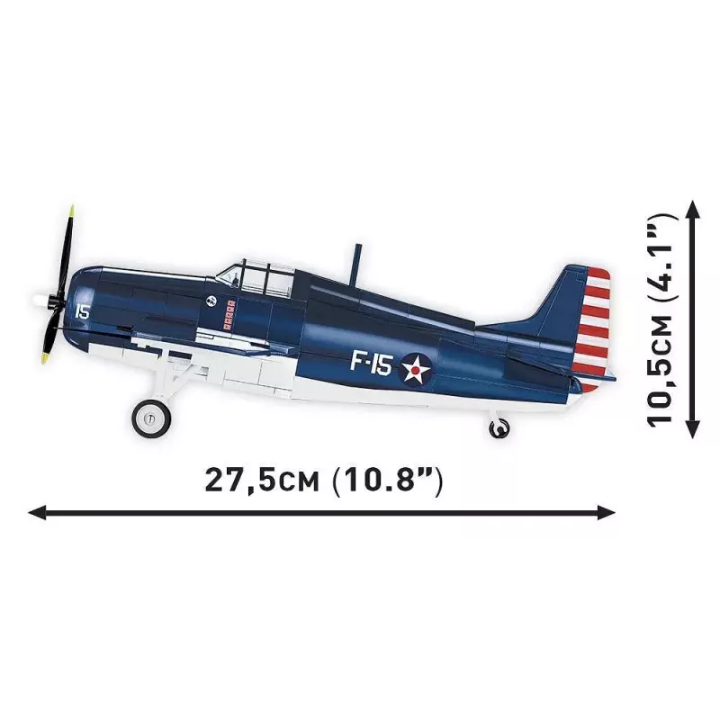 COBI F4F Wildcat Northrop Grumman būvklucīši 375 gab.