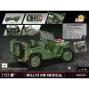 Būvniecības komplekts COBI Willys MB Medical 1131 detaļas, no 10 gadiem