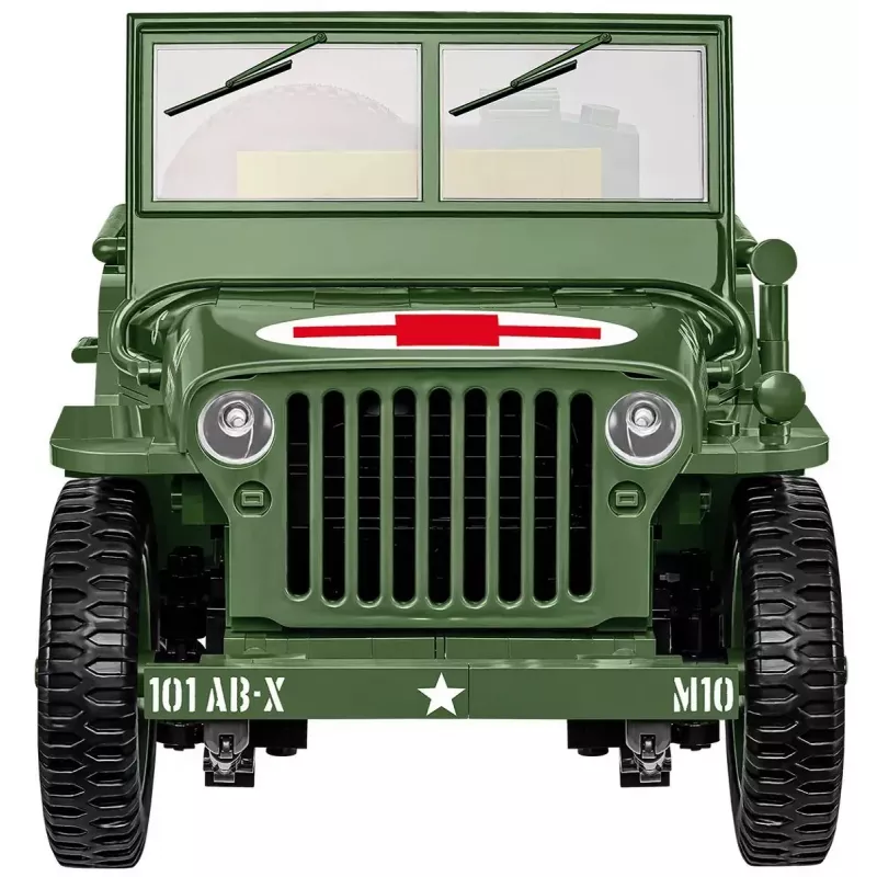 Būvniecības komplekts COBI Willys MB Medical 1131 detaļas, no 10 gadiem