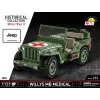 Būvniecības komplekts COBI Willys MB Medical 1131 detaļas, no 10 gadiem