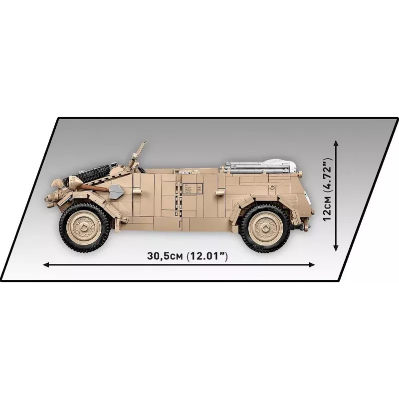 Building set COBI Kübelwagen Typ 82 1326 pieces World War II