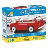 Konstruktoru rotaļlieta Cobi Trabant 601 Universal ugunsdzēsības brigādes komplekta modelis 24555, ķieģeļu būvēšanas komplekts