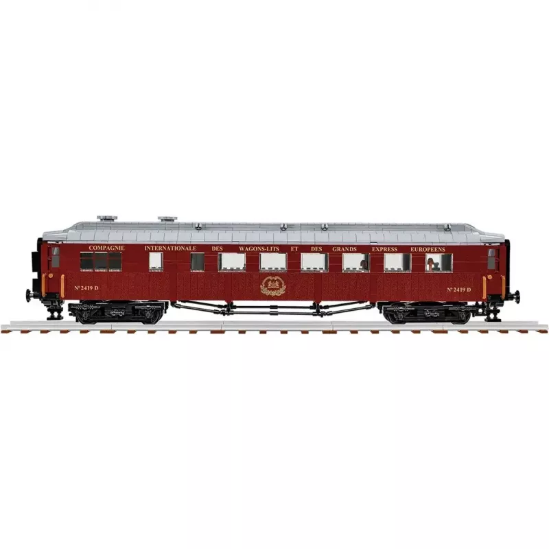 Konstrukciju rotaļlieta Cobi Compiègne vagons 1918. gada 11. novembris COBI-6291 būvkomplekts