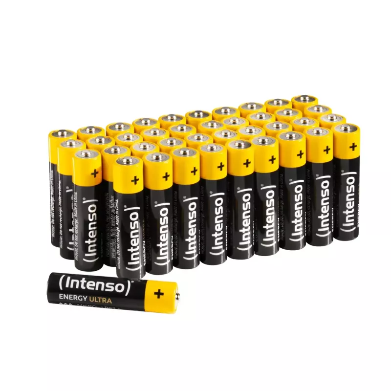 Vienreizējās lietošanas baterija Intenso 7501510 Energy Ultra Alkaline AAA Micro 40 gab. iepakojumā