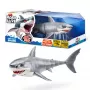 Rotaļlietu haizivs robots Zuru Robo Alive Great White Shark 71126 — spēlēšanai ūdenī interaktīva ar baterijām darbināma figūra
