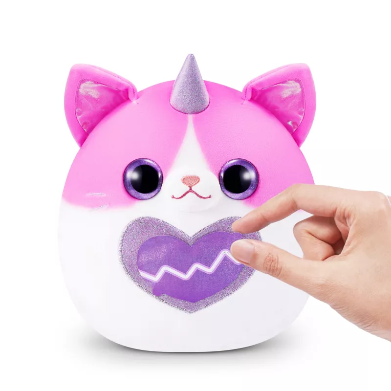Plush Animal Toy Zuru Rainbocorns Kitty Mania, daudzkrāsains, no 3 gadu vecuma