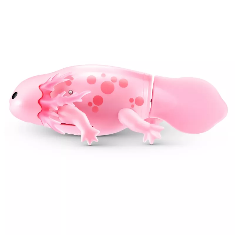 Mīkstā rotaļlieta Zuru Pets Alive Swimming Axolotls plīša rotaļlieta, kaķa izmēra, modelis 9556UQ1