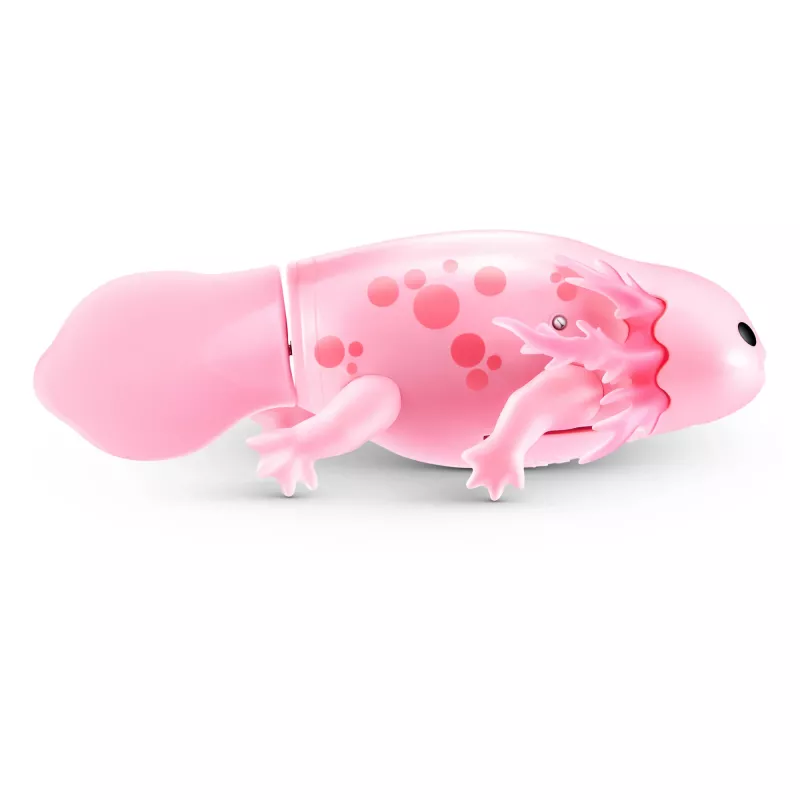 Mīkstā rotaļlieta Zuru Pets Alive Swimming Axolotls plīša rotaļlieta, kaķa izmēra, modelis 9556UQ1
