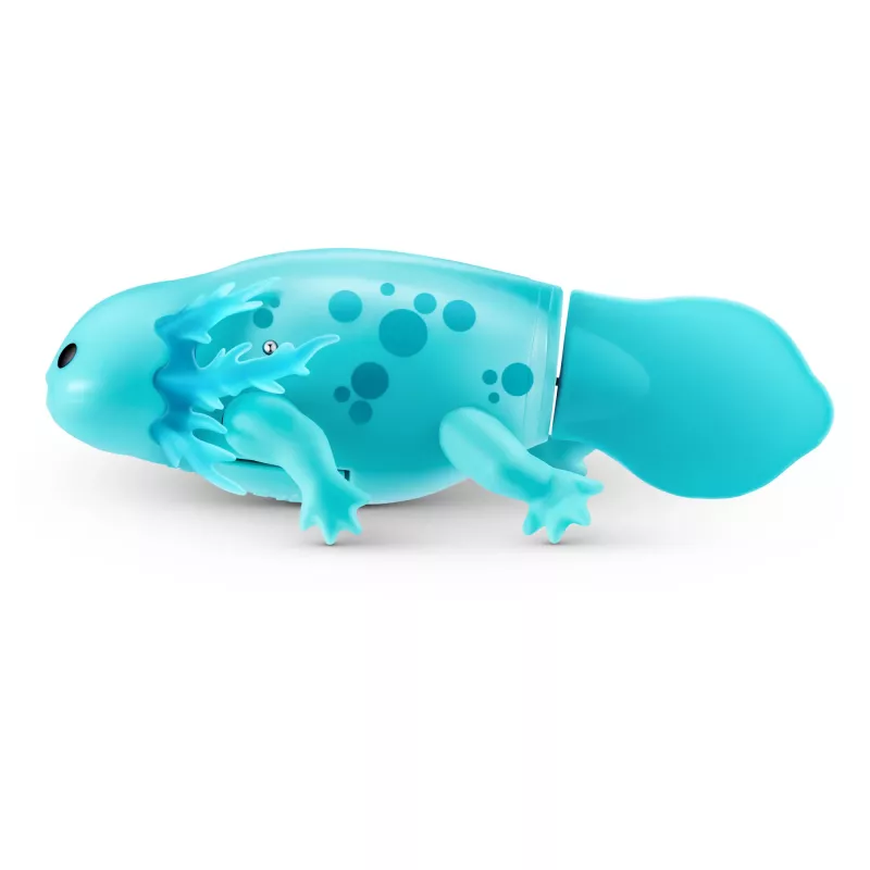 Mīkstā rotaļlieta Zuru Pets Alive Swimming Axolotls plīša rotaļlieta, kaķa izmēra, modelis 9556UQ1