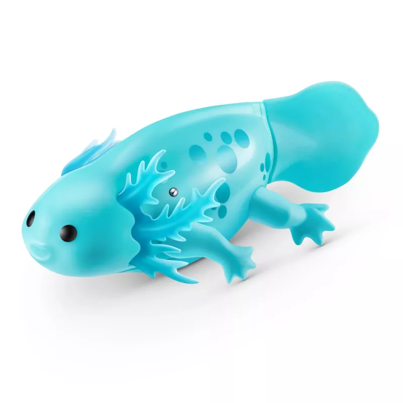 Mīkstā rotaļlieta Zuru Pets Alive Swimming Axolotls plīša rotaļlieta, kaķa izmēra, modelis 9556UQ1