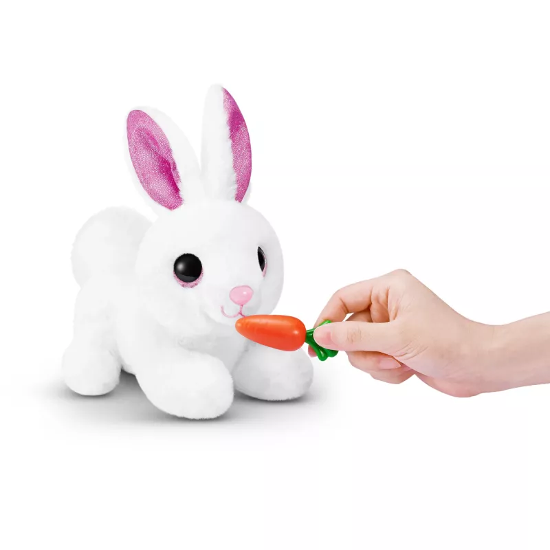 Plīša rotaļlieta Zuru Mama Bunny & Baby Surprise, interaktīvs plīša pāris, dažādi