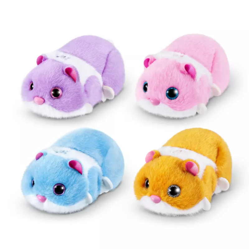 Zuru Pets Alive Hamster Mania — ar baterijām darbināms interaktīvs kāmis, vecumam 3+, AAA