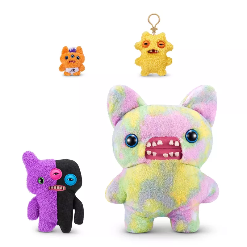 Mīkstā rotaļlieta Zuru Fuggler Misfit Monsters 9 collas — dažāda mīksta figūriņa, viena vienība