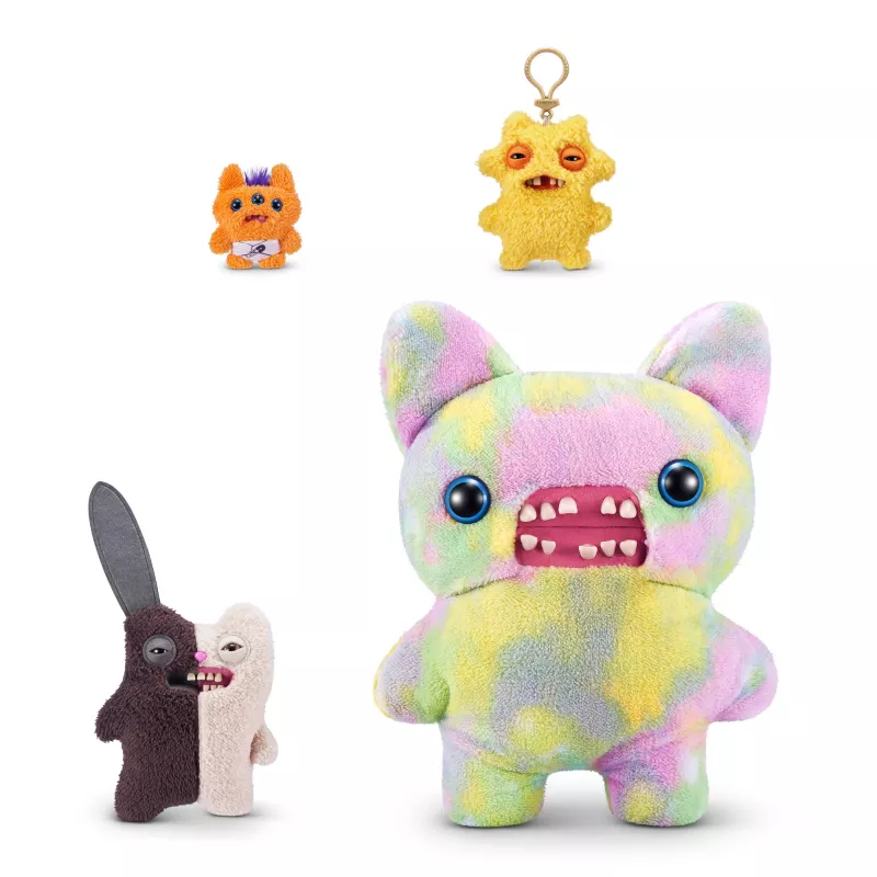 Mīkstā rotaļlieta Zuru Fuggler Misfit Monsters 9 collas — dažāda mīksta figūriņa, viena vienība