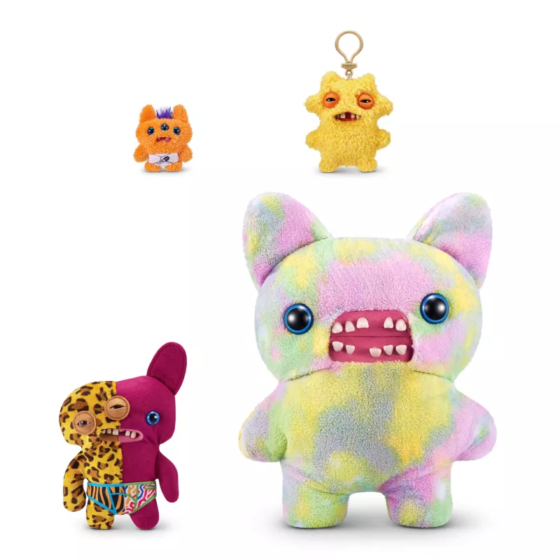 Mīkstā rotaļlieta Zuru Fuggler Misfit Monsters 9 collas — dažāda mīksta figūriņa, viena vienība