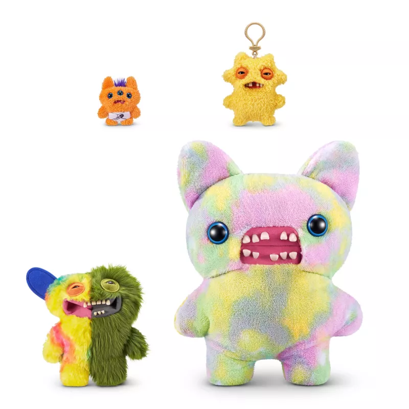 Mīkstā rotaļlieta Zuru Fuggler Misfit Monsters 9 collas — dažāda mīksta figūriņa, viena vienība