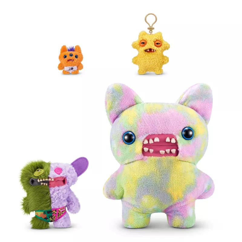 Mīkstā rotaļlieta Zuru Fuggler Misfit Monsters 9 collas — dažāda mīksta figūriņa, viena vienība