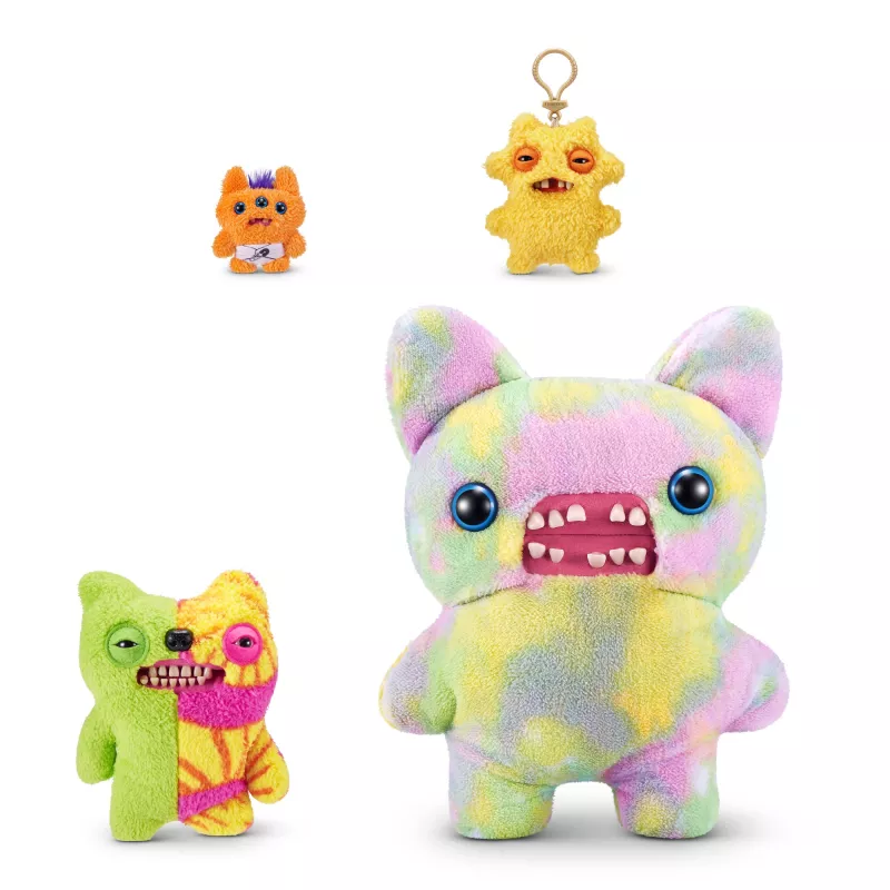 Mīkstā rotaļlieta Zuru Fuggler Misfit Monsters 9 collas — dažāda mīksta figūriņa, viena vienība