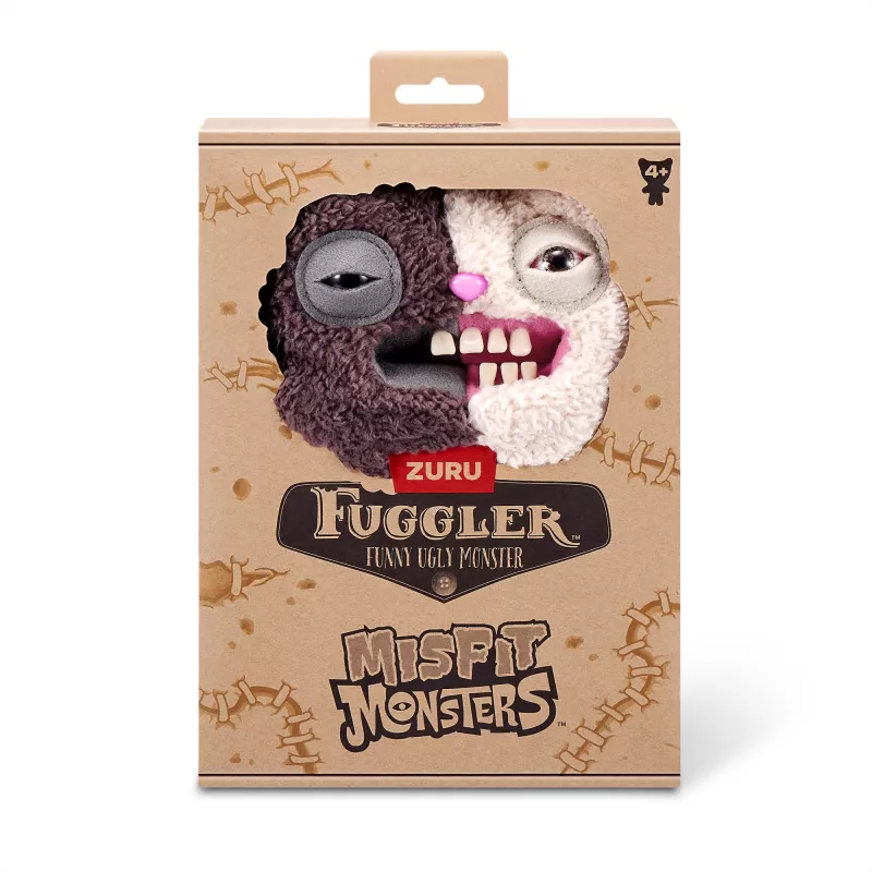 Mīkstā rotaļlieta Zuru Fuggler Misfit Monsters 9 collas — dažāda mīksta figūriņa, viena vienība