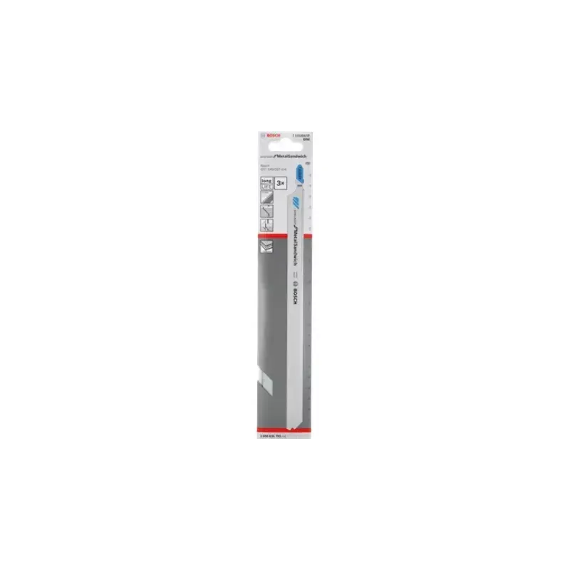 Finierzāģa asmens Bosch T 1018 AFP Precision metāla sendvičam Bimetal 25 cm