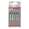 Bosch 2 608 630 031 finierzāģa/virzuļzāģa/griezējzāģa zāģa asmens Finierzāģa asmens Augsta oglekļa tērauda (HCS) 5 gab.