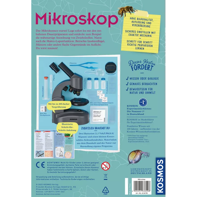 Kosmos 33414758 bērnu zinātnes rotaļlieta