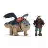 Darbības figūriņu komplekts Spinmaster – DreamWorks Dragons: Gronckle & Fishlegs, Daudzkrāsains, 4+ gadi