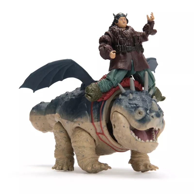 Darbības figūriņu komplekts Spinmaster – DreamWorks Dragons: Gronckle & Fishlegs, Daudzkrāsains, 4+ gadi