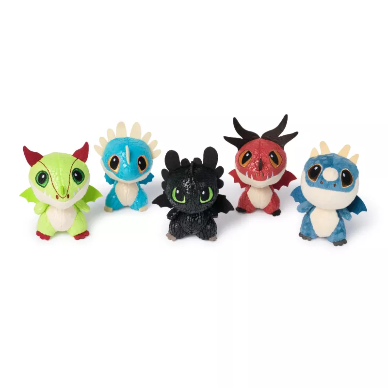 Plīša kolekcionējams pūķa rotaļlieta Spin Master How to Train Your Dragon — Totem dizains, mīksta figūriņa, dažādi varianti