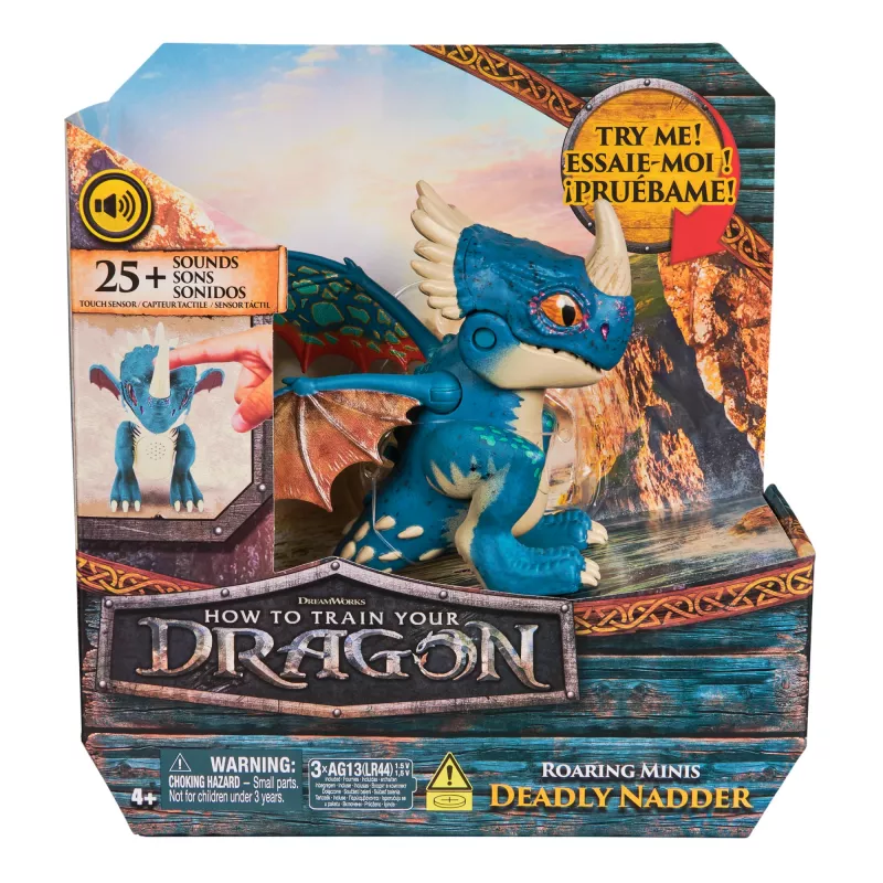 Spin Master How to Train Your Dragon - Interaktīvais mini pūķis Stormfly