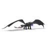 Darbības figūra Spinmaster Ultimate Plasma Blast Toothless 25 collu spārni ar gaismu un skaņu, vecumam no 4 gadiem