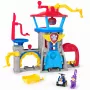 PAW Patrol : Air Rescue, Pup Squad Adventure Bay Airport Playset, ar Chase rotaļu auto un transportlīdzekļa palaidēju, rotaļlietas zēniem un meitenēm no 3 gadiem