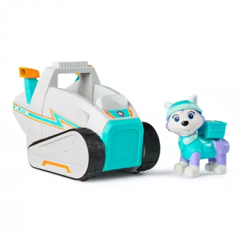 Spēkrats Spinmaster PAW Patrol Everestas sniega arkls — plastmasa, no 3 gadu vecuma, tirkīzzils/balts