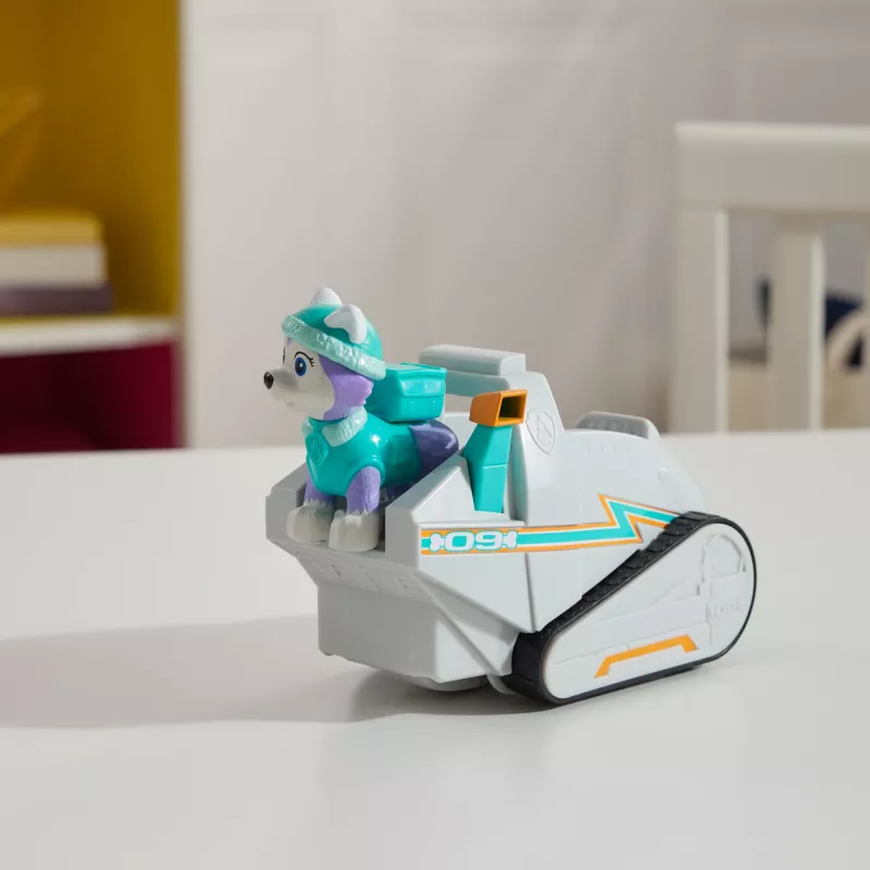 Spēkrats Spinmaster PAW Patrol Everestas sniega arkls — plastmasa, no 3 gadu vecuma, tirkīzzils/balts