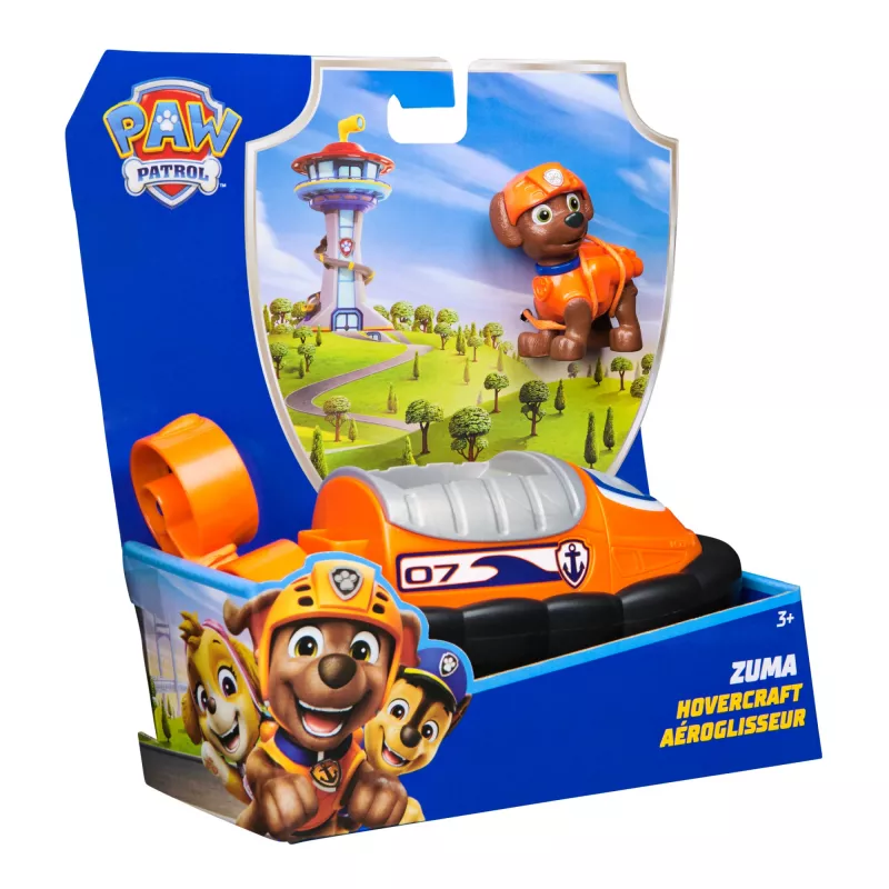 PAW Patrol Zuma hovera kuģis Plastmasa Melna Oranža 3+