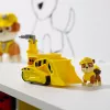 PAW Patrol , Rubble’s Buldozera Rotaļu Kravas Automašīna ar Kolekcionējamu Darbības Figūriņu, Ilgtspējīgi Veidotas Rotaļlietas Bērniem no 3 Gadu Vecuma