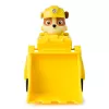 PAW Patrol , Rubble’s Buldozera Rotaļu Kravas Automašīna ar Kolekcionējamu Darbības Figūriņu, Ilgtspējīgi Veidotas Rotaļlietas Bērniem no 3 Gadu Vecuma