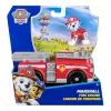 PAW Patrol, Maršala ugunsdzēsēju mašīna, rotaļu transportlīdzeklis ar kolekcionējamu figūriņu, videi draudzīgas rotaļlietas zēniem un meitenēm no 3 gadu vecuma