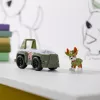 PAW Patrol Tracker džungļu glābšanas transportlīdzeklis, zaļš, plastmasa