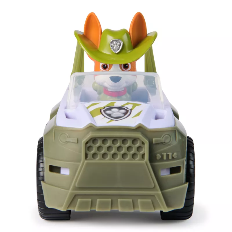 PAW Patrol Tracker džungļu glābšanas transportlīdzeklis, zaļš, plastmasa